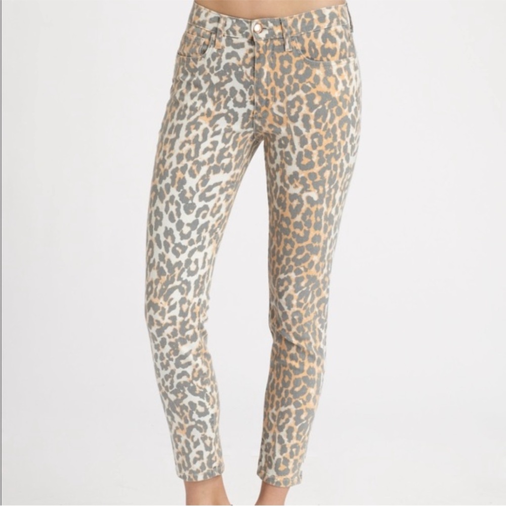 Joe’s Jeans Wild Collection Animal Print Ankle Jeans W28